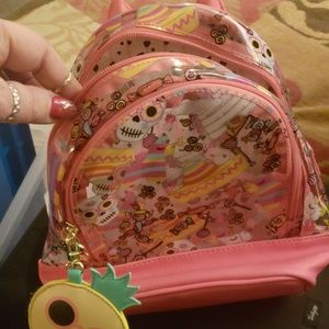 Betsey Johnson backpack purse